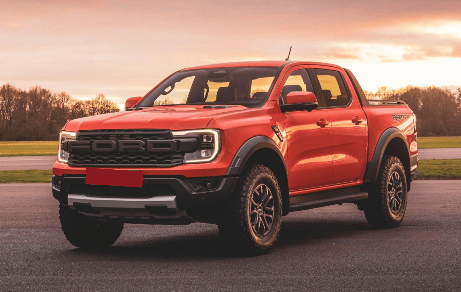 Ranger Raptor roja nueva