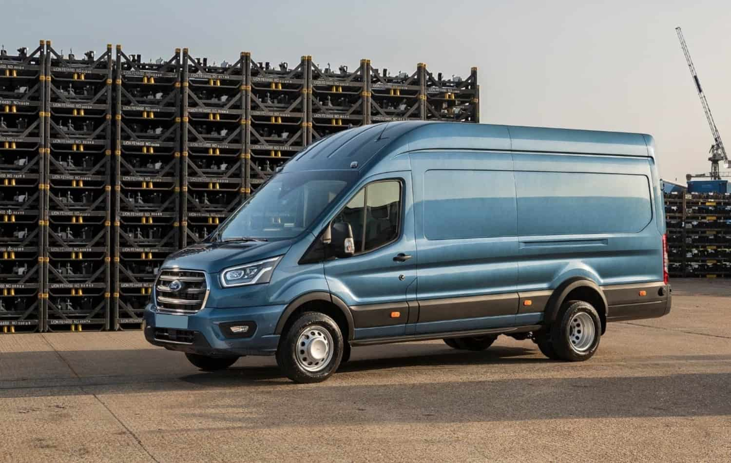 Ford Transit Van gama azul